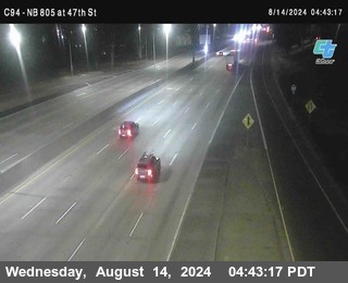 (C094) NB 805 : 47th Street (on ramp)