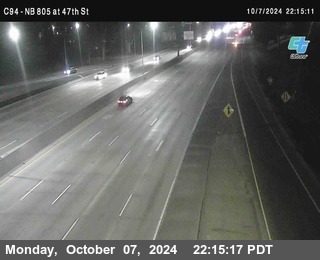 (C094) NB 805 : 47th Street (on ramp)