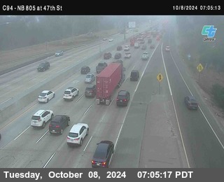 (C094) NB 805 : 47th Street (on ramp)