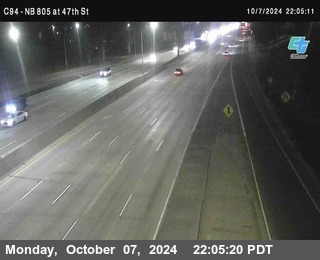 (C094) NB 805 : 47th Street (on ramp)