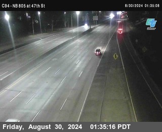 (C094) NB 805 : 47th Street (on ramp)