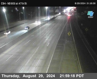 (C094) NB 805 : 47th Street (on ramp)