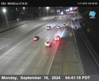 (C094) NB 805 : 47th Street (on ramp)