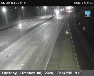 (C094) NB 805 : 47th Street (on ramp)