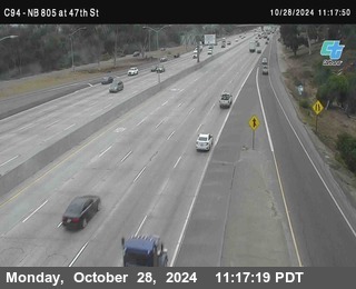 (C094) NB 805 : 47th Street (on ramp)