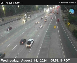 (C094) NB 805 : 47th Street (on ramp)