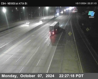 (C094) NB 805 : 47th Street (on ramp)