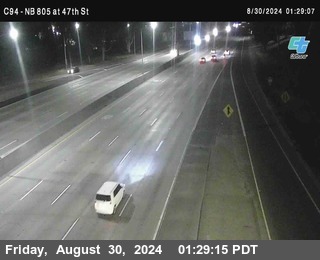 (C094) NB 805 : 47th Street (on ramp)