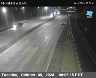 (C094) NB 805 : 47th Street (on ramp)