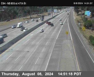 (C094) NB 805 : 47th Street (on ramp)