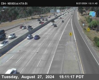 (C094) NB 805 : 47th Street (on ramp)