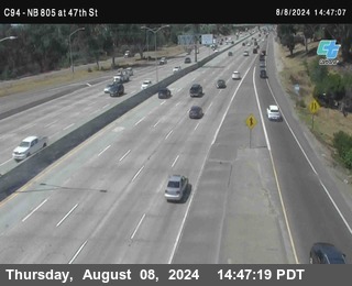 (C094) NB 805 : 47th Street (on ramp)