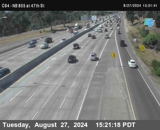 (C094) NB 805 : 47th Street (on ramp)