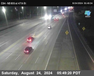 (C094) NB 805 : 47th Street (on ramp)