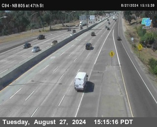 (C094) NB 805 : 47th Street (on ramp)