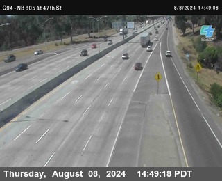 (C094) NB 805 : 47th Street (on ramp)