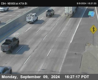 (C094) NB 805 : 47th Street (on ramp)