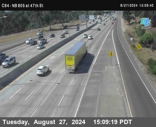 (C094) NB 805 : 47th Street (on ramp)