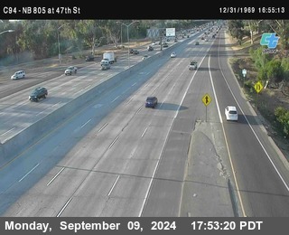 (C094) NB 805 : 47th Street (on ramp)