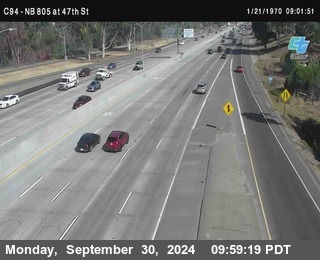 (C094) NB 805 : 47th Street (on ramp)