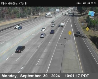 (C094) NB 805 : 47th Street (on ramp)