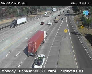 (C094) NB 805 : 47th Street (on ramp)