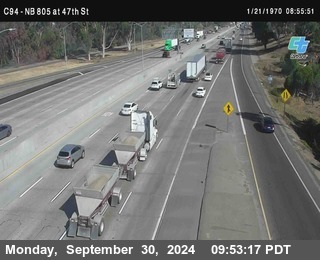 (C094) NB 805 : 47th Street (on ramp)