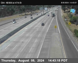 (C094) NB 805 : 47th Street (on ramp)