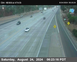 (C094) NB 805 : 47th Street (on ramp)