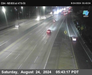 (C094) NB 805 : 47th Street (on ramp)