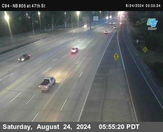 (C094) NB 805 : 47th Street (on ramp)