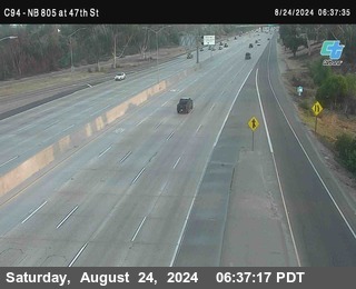 (C094) NB 805 : 47th Street (on ramp)