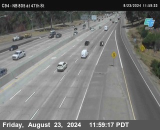 (C094) NB 805 : 47th Street (on ramp)