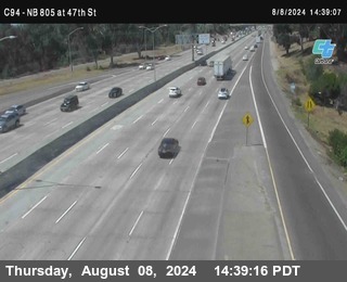 (C094) NB 805 : 47th Street (on ramp)