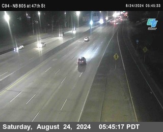 (C094) NB 805 : 47th Street (on ramp)