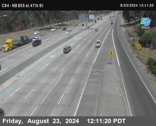 (C094) NB 805 : 47th Street (on ramp)