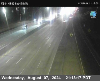 (C094) NB 805 : 47th Street (on ramp)