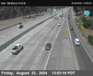 (C094) NB 805 : 47th Street (on ramp)