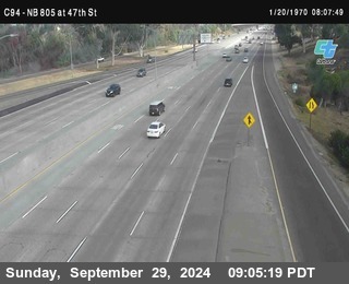 (C094) NB 805 : 47th Street (on ramp)