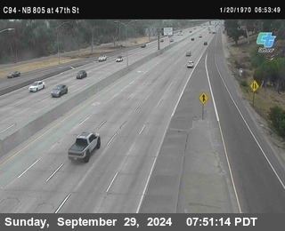 (C094) NB 805 : 47th Street (on ramp)