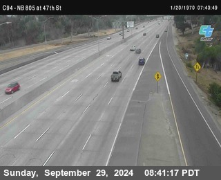 (C094) NB 805 : 47th Street (on ramp)