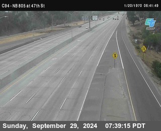 (C094) NB 805 : 47th Street (on ramp)