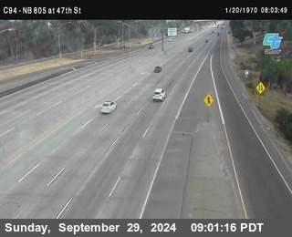 (C094) NB 805 : 47th Street (on ramp)