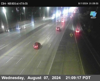 (C094) NB 805 : 47th Street (on ramp)