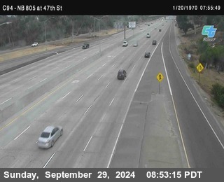 (C094) NB 805 : 47th Street (on ramp)