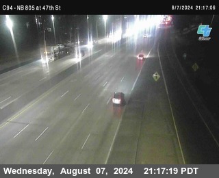 (C094) NB 805 : 47th Street (on ramp)