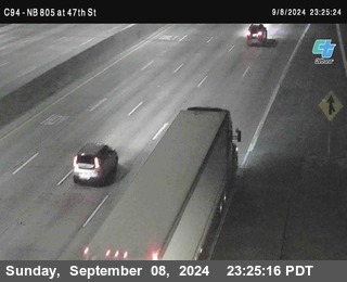 (C094) NB 805 : 47th Street (on ramp)