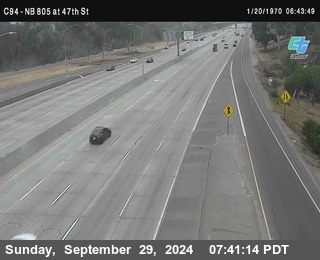 (C094) NB 805 : 47th Street (on ramp)