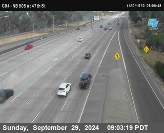 (C094) NB 805 : 47th Street (on ramp)