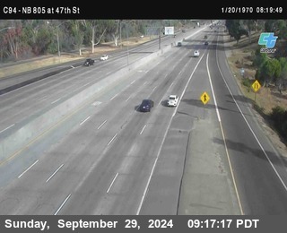 (C094) NB 805 : 47th Street (on ramp)